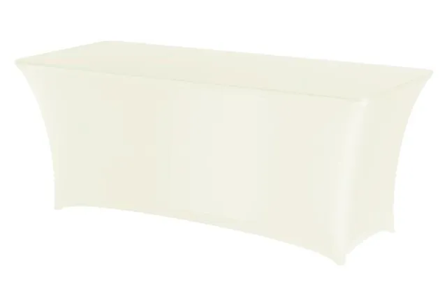 Obrus prostokątny Symposium kremowy 1200x760x730 mm Fine Dine 814352