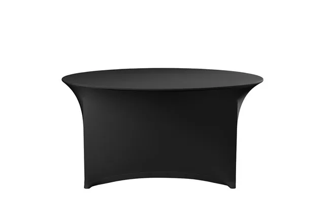 Obrus okrągły Symposium czarny 1500x730 mm Fine Dine 900848