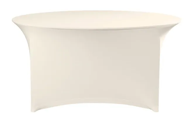 Obrus okrągły Symposium kremowy 1800x730 mm Fine Dine 814444