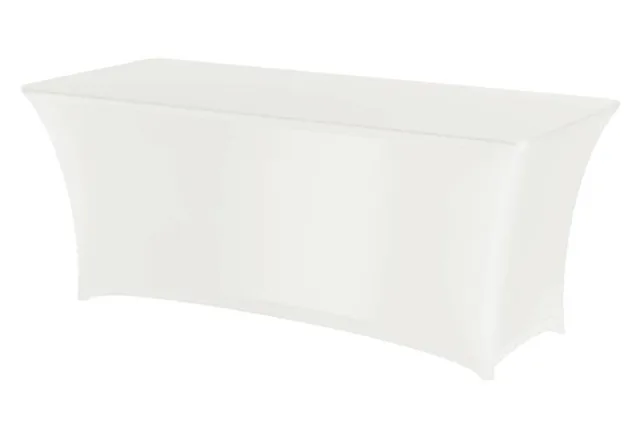 Obrus prostokątny Symposium biały 1220x610x740 mm Fine Dine 813577