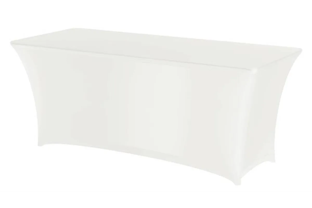 Obrus prostokątny Symposium biały 1220x610x740 mm Fine Dine 813577