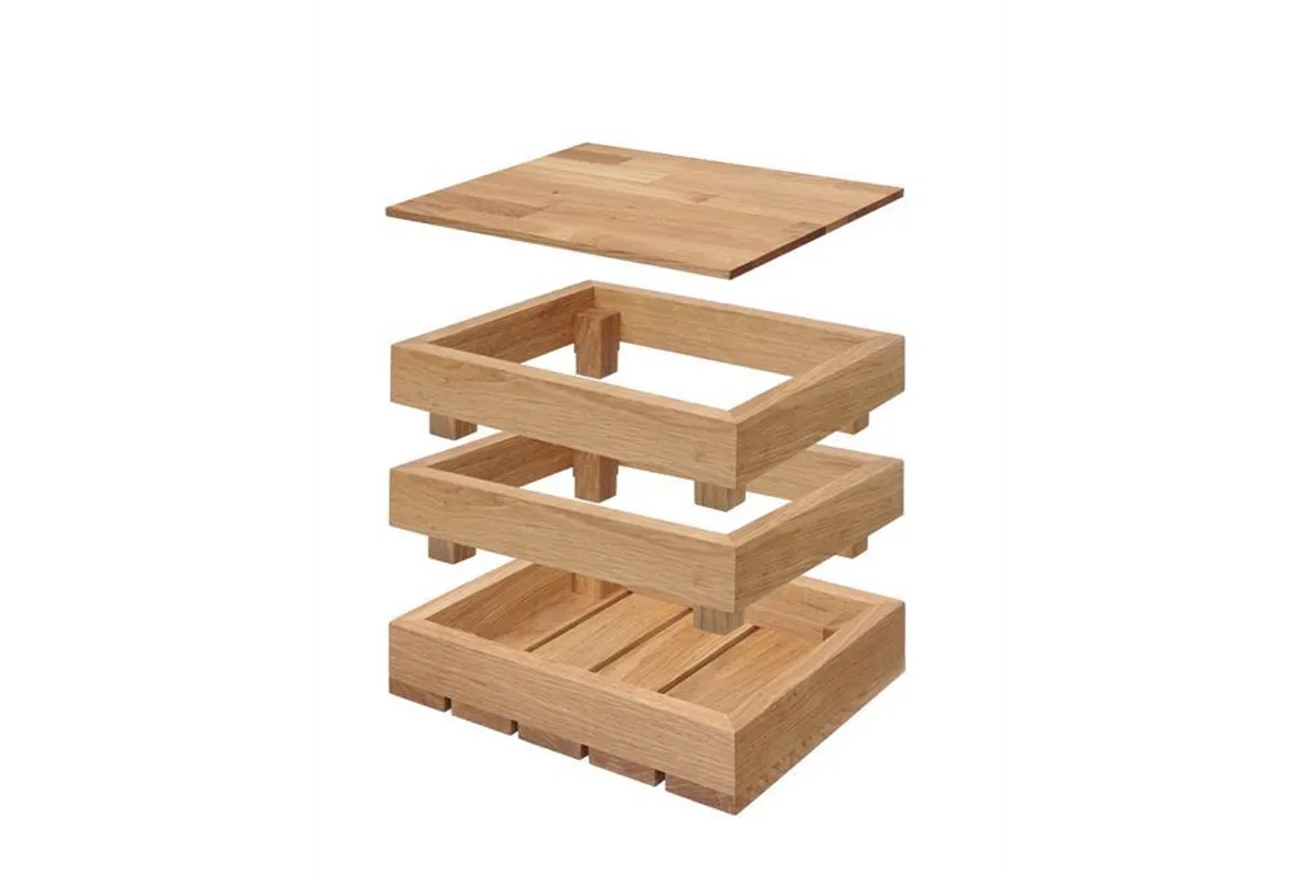 Skrzynka dębowa startowa Madeira GN 1/1 Fine Dine 505038