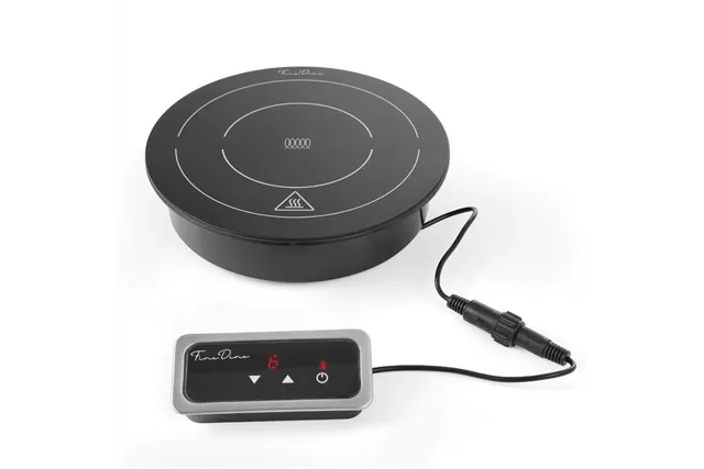 Grzałka indukcyjna do wbudowania w blat z regulacją mocy ø245x(H)68mm 230V/800W Fine Dine 239193