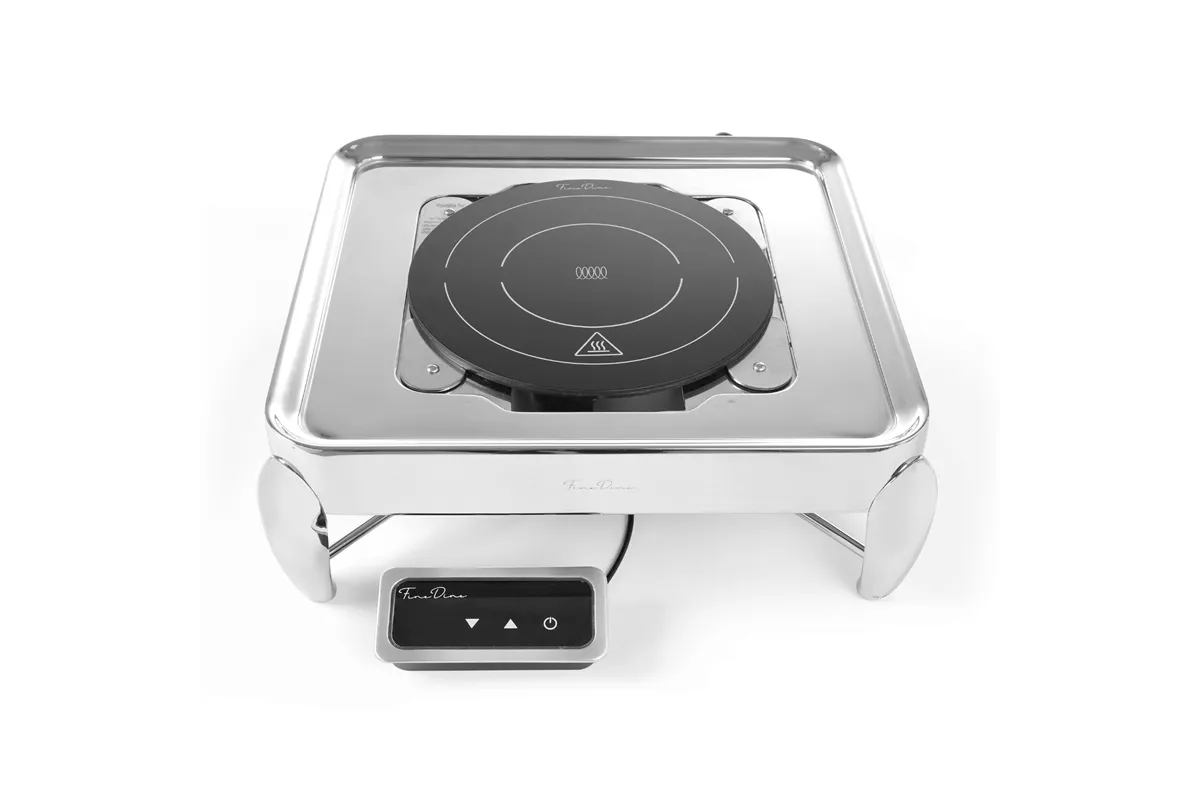 Grzałka indukcyjna do wbudowania w blat z regulacją mocy ø245x(H)68mm 230V/800W Fine Dine 239193