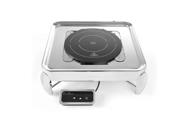 Grzałka indukcyjna do wbudowania w blat z regulacją mocy ø245x(H)68mm 230V/800W Fine Dine 239193