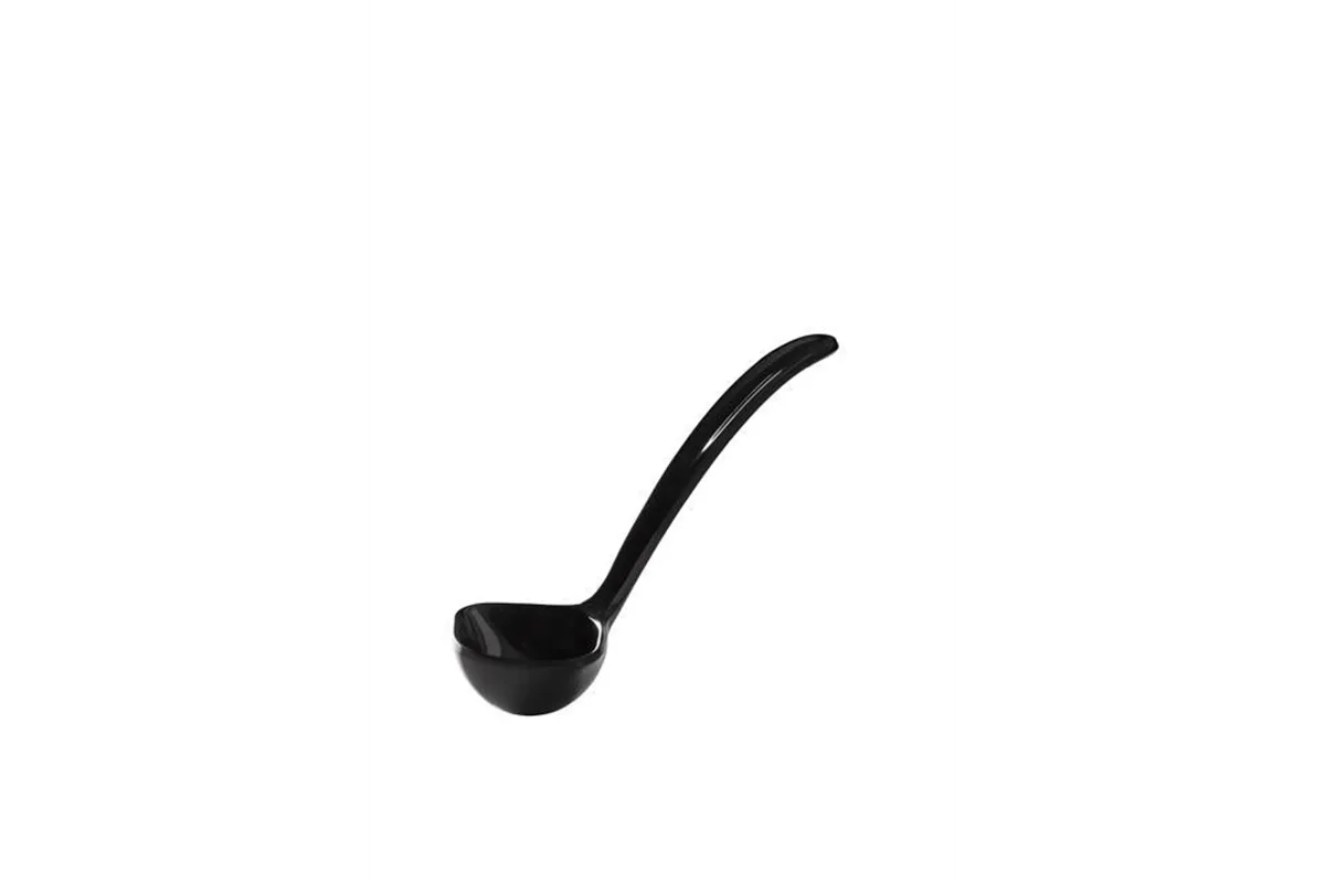 Chochla do sosów z melaminy czarna 40 ml Fine Dine 563649