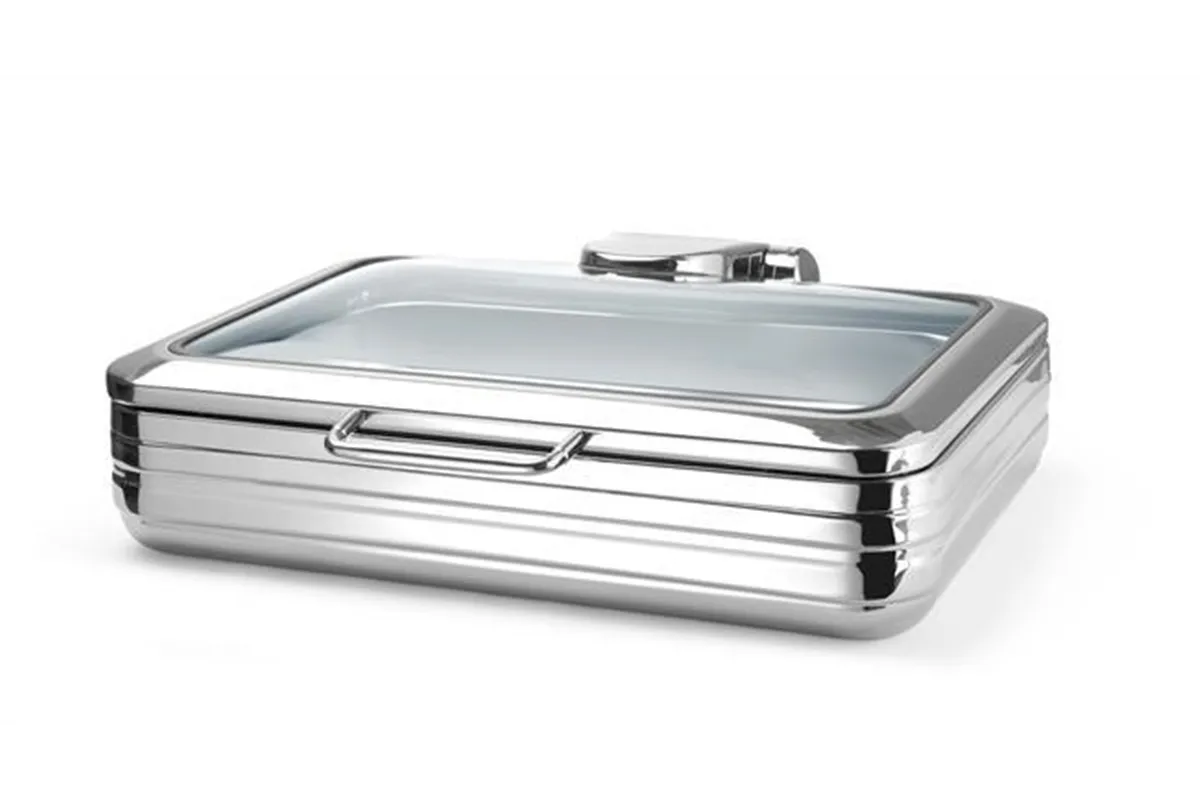 Podgrzewacz indukcyjny GN 1/1 ze szklaną pokrywą Excellent Fine Dine 471159