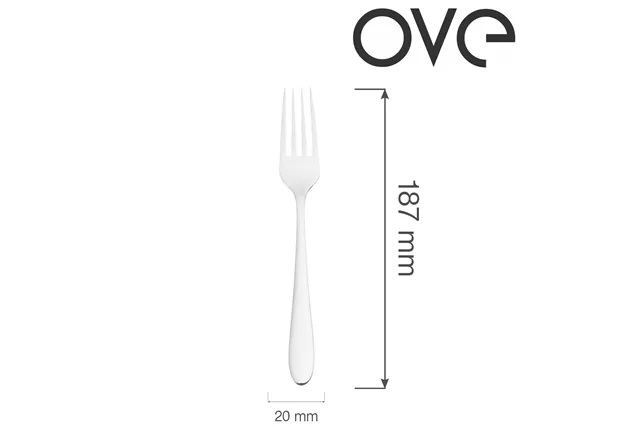 Widelec deserowy Como, OVE, 187 mm Ove 766514 Widelec deserowy Como, OVE, 187 mm Ove 766514