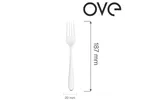 Widelec deserowy Como, OVE, 187 mm Ove 766514