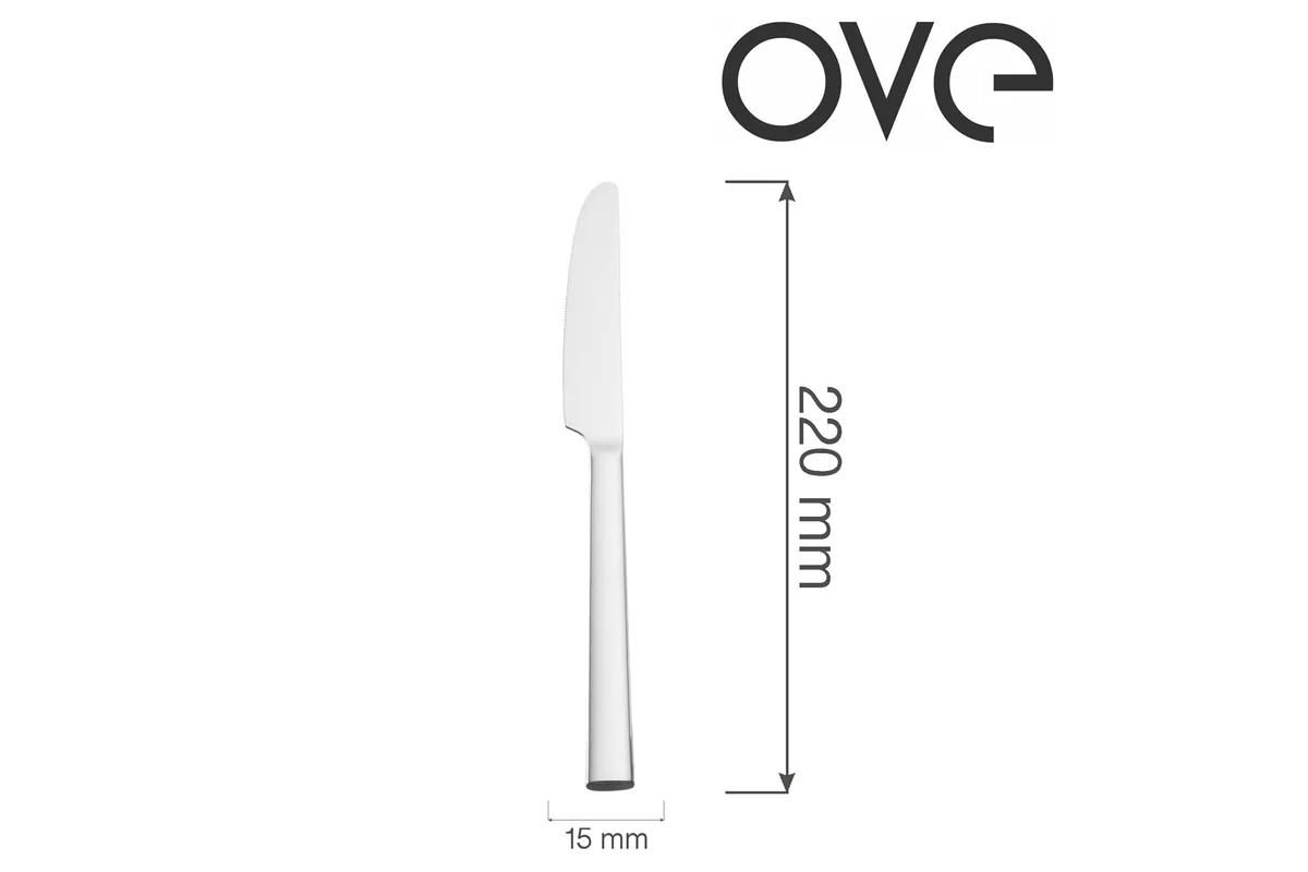 Nóż stołowy Garda, OVE, 220 mm Ove 766569