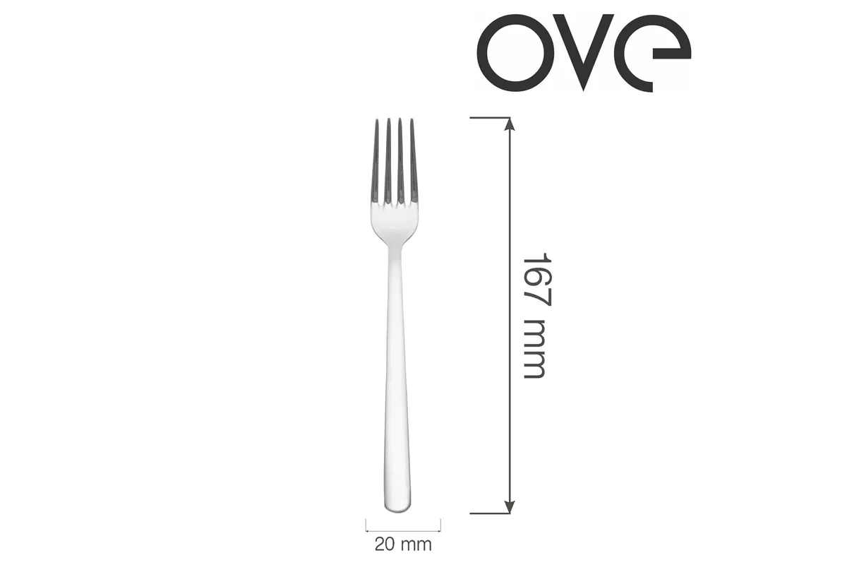 Widelec deserowy Adria, OVE, 167 mm Ove 766231