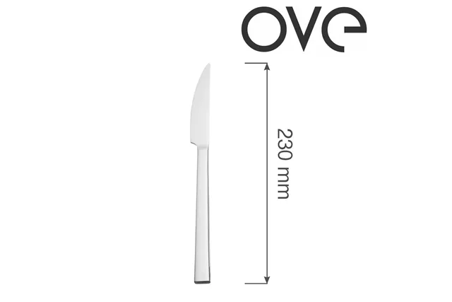 Nóż stołowy Lugano, OVE, 230 mm Ove 764695 Nóż stołowy Lugano, OVE, 230 mm Ove 764695