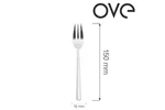 Widelczyk do ciasta Adria, OVE, 150 mm Ove 764787