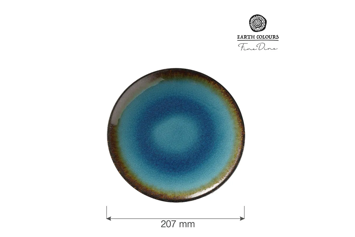 Talerz płytki Lazur 207 mm Fine Dine 772829