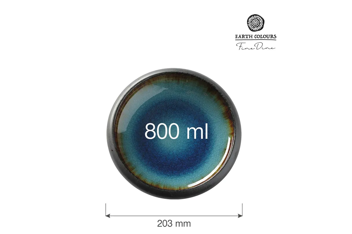 Talerz głęboki Lazur 203 mm Fine Dine 772904