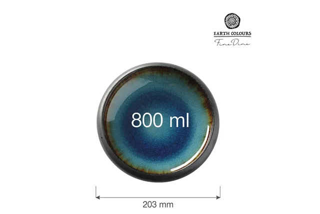Talerz głęboki Lazur 203 mm Fine Dine 772904