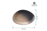 Talerz o organicznym kształcie Moon 330 mm Fine Dine 774793