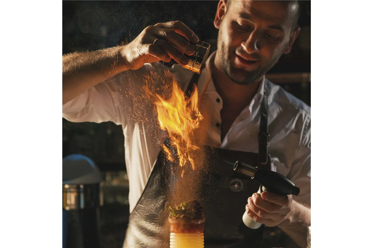 Barmański palnik gazowy, 145x(H)190 mm Fine Dine 198209