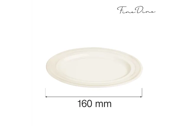 Talerz płytki Perla 160 mm Fine Dine 774076 Talerz płytki Perla 160 mm Fine Dine 774076