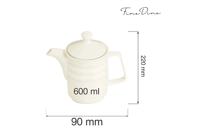 Dzbanek do herbaty Perla 600 ml Fine Dine 774250 Dzbanek do herbaty Perla 600 ml Fine Dine 774250