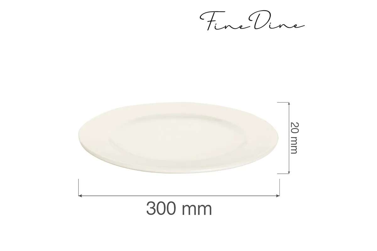 Talerz płytki Crema 300 mm Fine Dine 770603