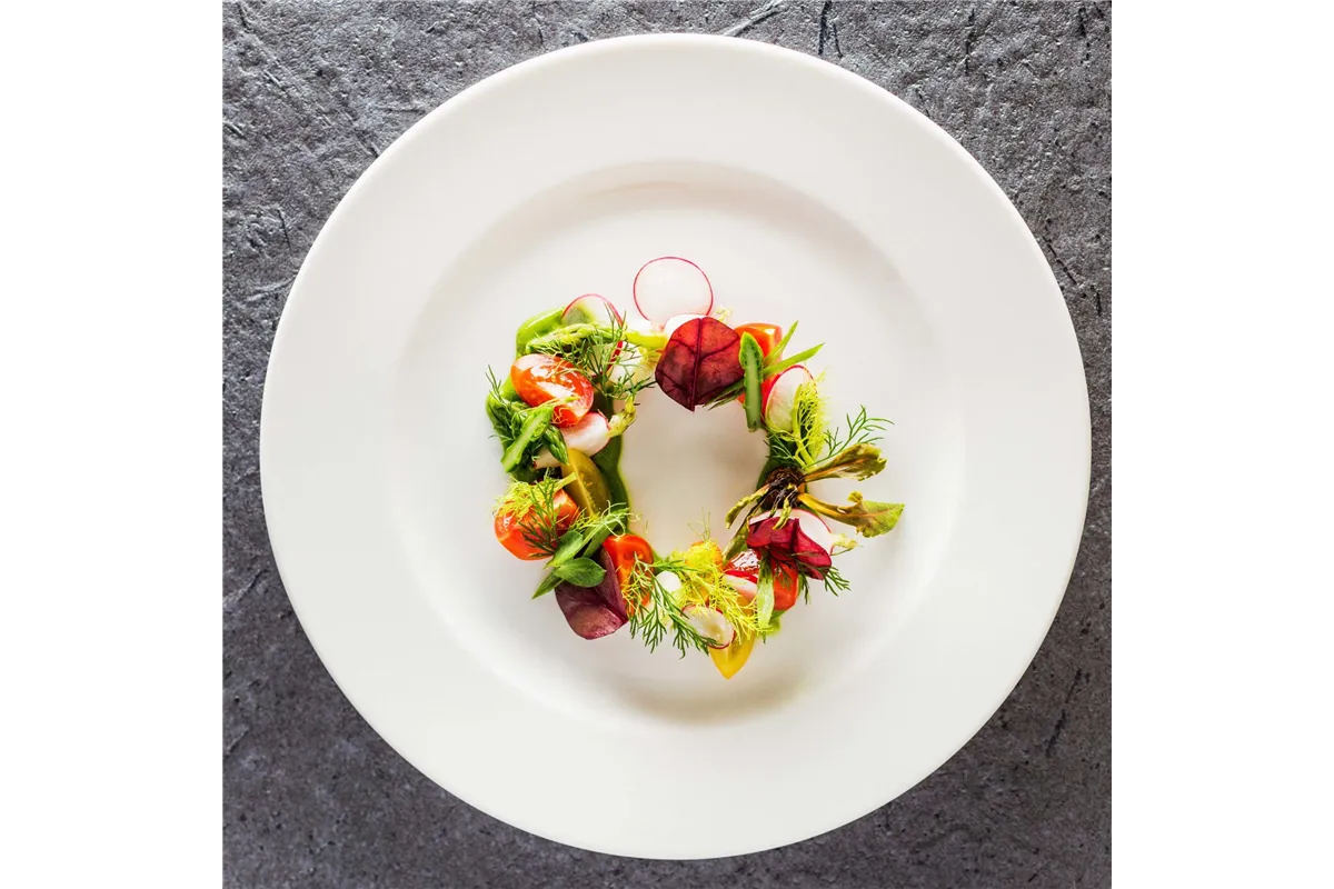 Talerz płytki Crema 160 mm Fine Dine 770566