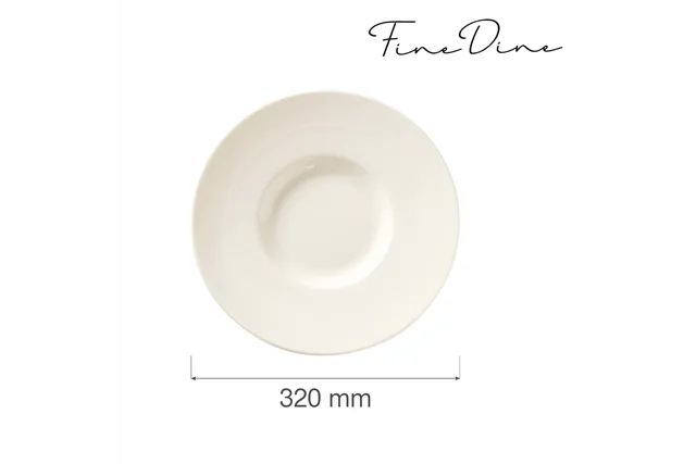 Talerz prezentacyjny Crema 318 mm Fine Dine 770375 Talerz prezentacyjny Crema 318 mm Fine Dine 770375