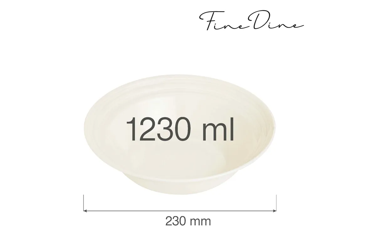 Miska Crema 1230 ml, 230 mm Fine Dine 770627