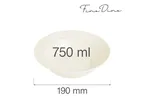 Miska Crema 750 ml, 190 mm Fine Dine 770320