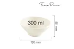 Miska stożkowa Crema 300 ml, 130x60 mm Fine Dine 774410