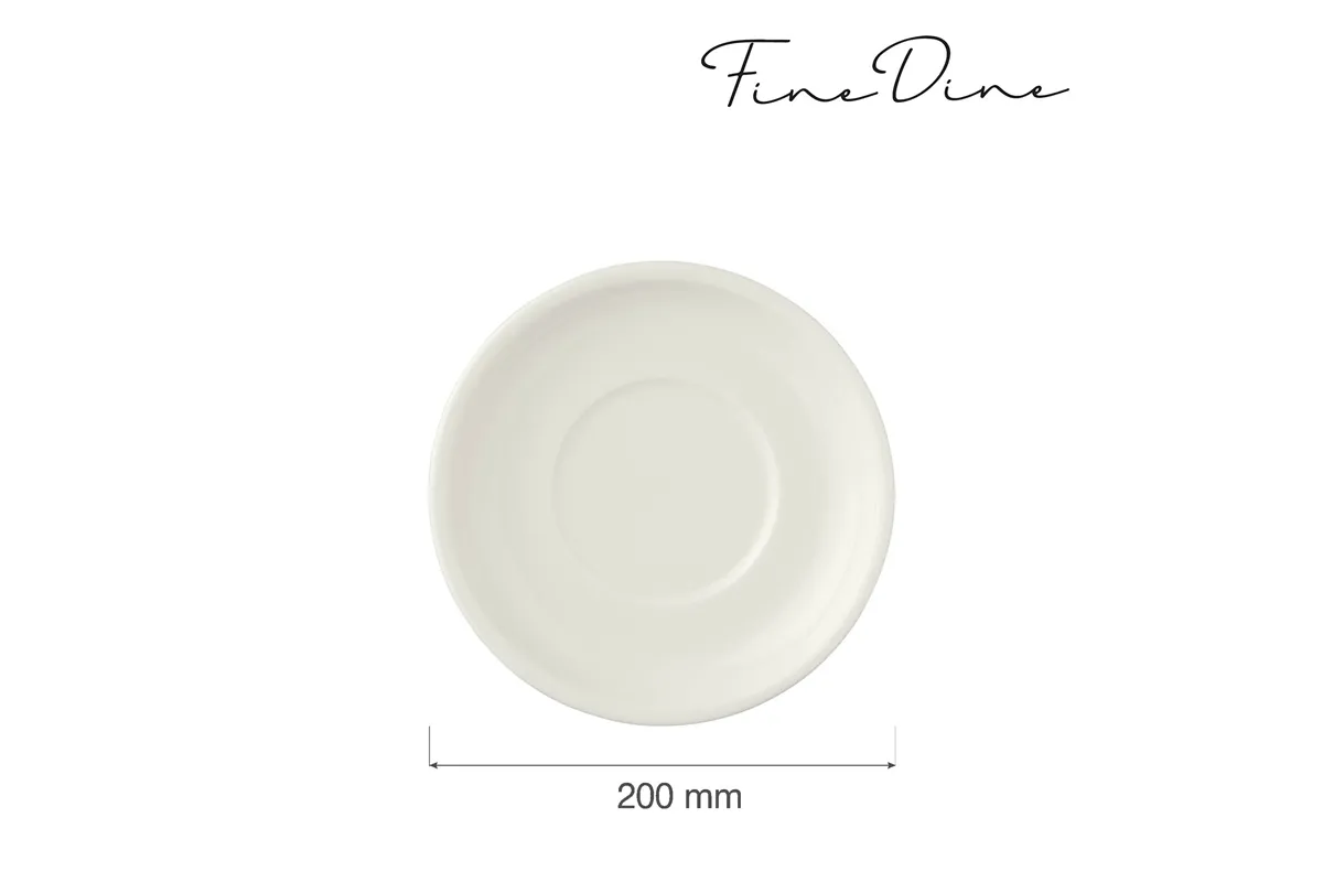 Spodek do sosjerki Crema 200 mm Fine Dine 770634
