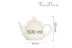 Dzbanek do herbaty Crema 500 ml Fine Dine 770757