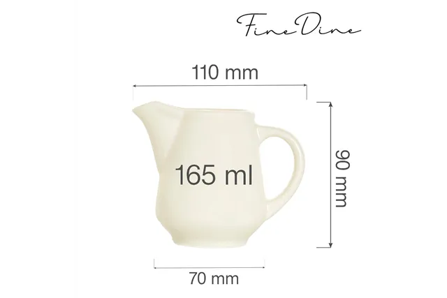 Mlecznik Crema 165 ml Fine Dine 770252 Mlecznik Crema 165 ml Fine Dine 770252