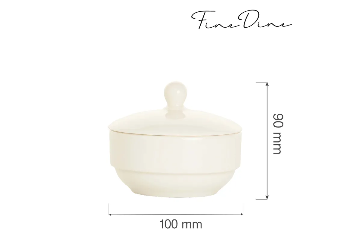 Cukiernica z pokrywką Crema Fine Dine 770832