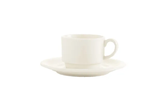 Spodek do filiżanki sztaplowanej Crema, 120 mm Fine Dine 770726 Spodek do filiżanki sztaplowanej Crema, 120 mm Fine Dine 770726