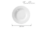 Talerz głęboki Bianco 230 mm Fine Dine 799420