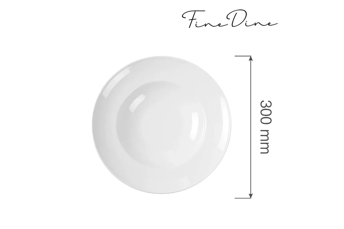 Talerz do pasty Bianco 300 mm Fine Dine 799413