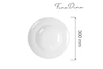 Talerz do pasty Bianco 300 mm Fine Dine 799413
