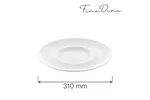Talerz płytki z szerokim rantem Bianco 310 mm Fine Dine 774366