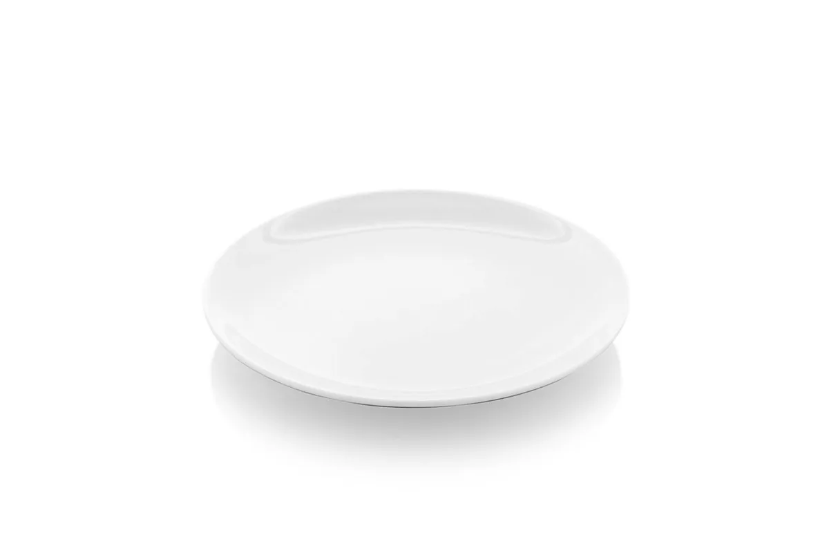 Talerz bez rantu Bianco 210 mm Fine Dine 770122