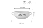 Bulionówka Bianco 300 ml Fine Dine 799383