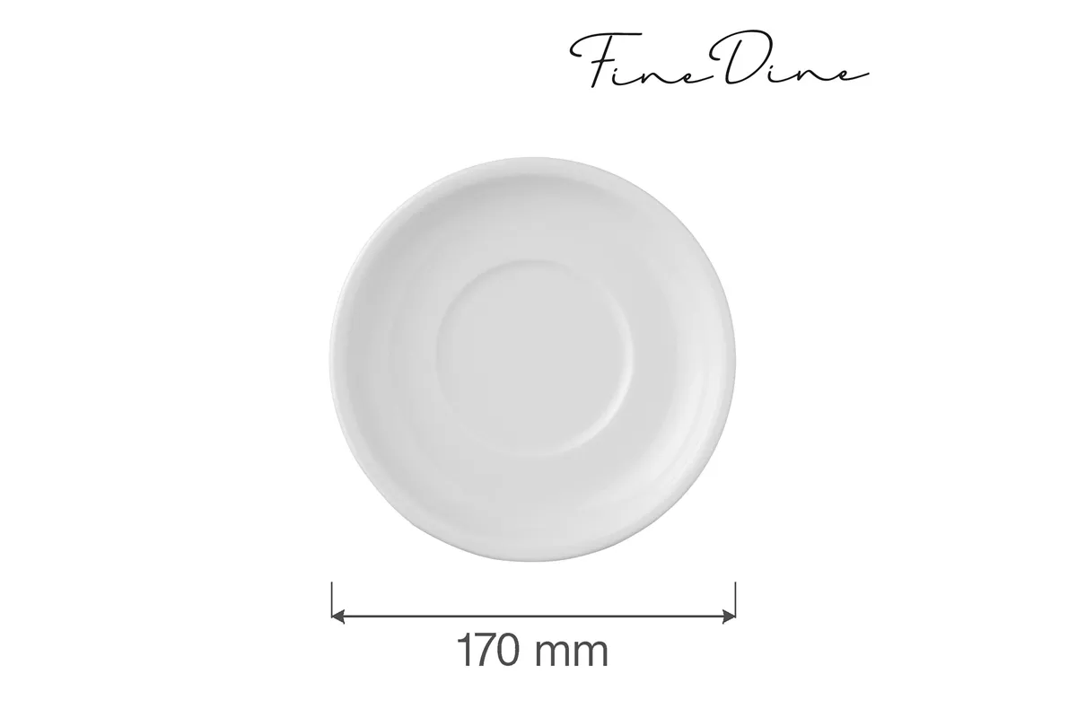 Spodek do bulionówki Bianco, 170 mm Fine Dine 799390