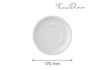 Spodek do bulionówki Bianco, 170 mm Fine Dine 799390