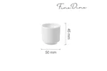 Kieliszek do jajka Bianco 50 mm Fine Dine 799253