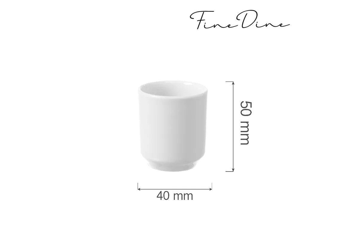 Pojemnik na wykałaczki Bianco 40 mm Fine Dine 799246