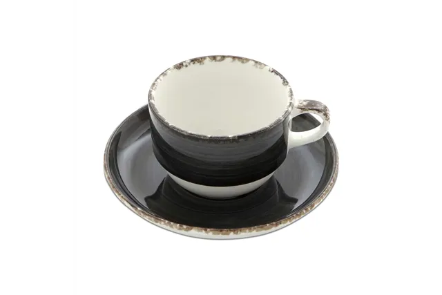 Filiżanka ze spodkiem Onyx 90 ml Fine Dine 775097 Filiżanka ze spodkiem Onyx 90 ml Fine Dine 775097