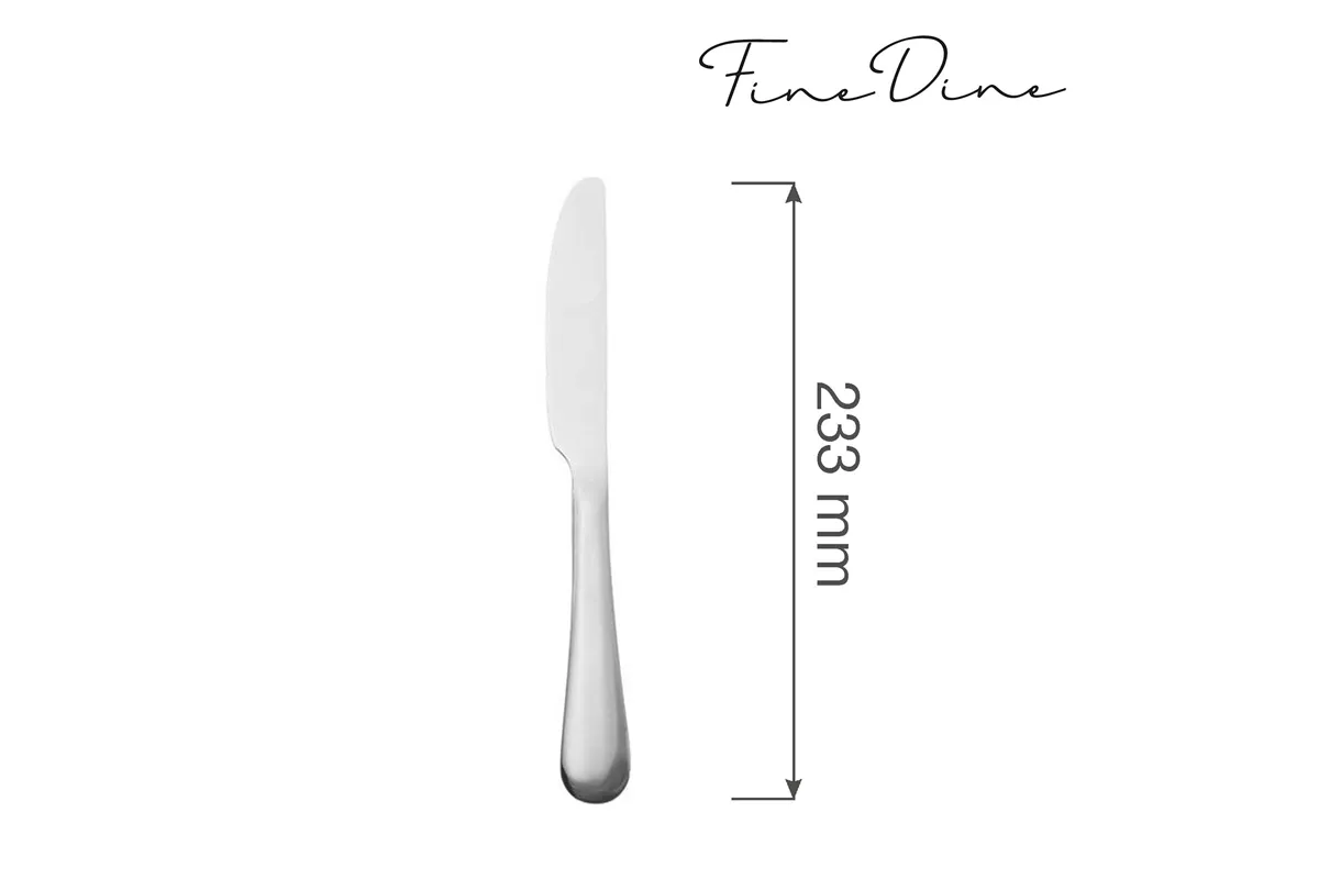 Nóż stołowy Elegant 233 mm Fine Dine 777398