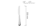 Nóż stołowy Elegant 233 mm Fine Dine 777398