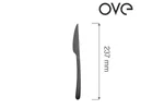 Nóż stołowy Amarone Black, OVE, 237 mm Ove 764824