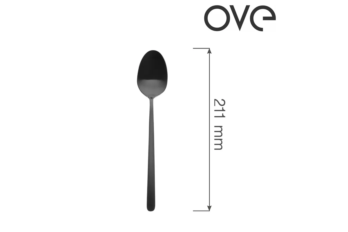 Łyżka stołowa Amarone Black, OVE, 211 mm Ove 764831